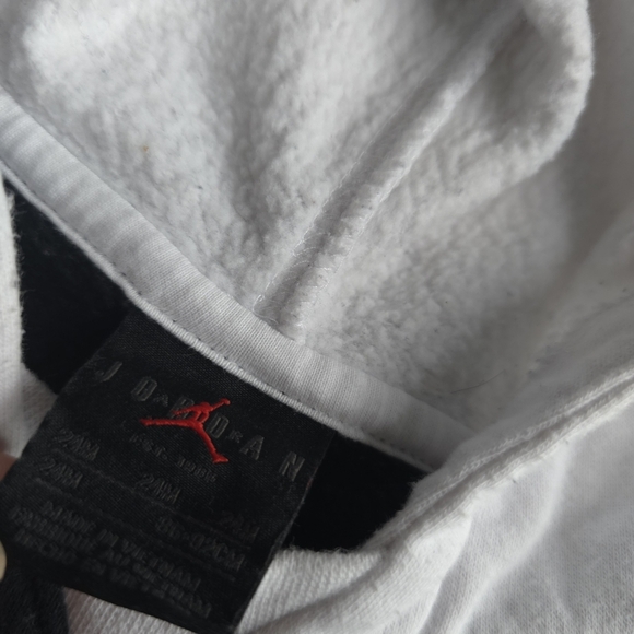 Nike Jordan Jumpman 2 Piece Tracksuit - Black White Pink 24 Months - Picture 4 of 9